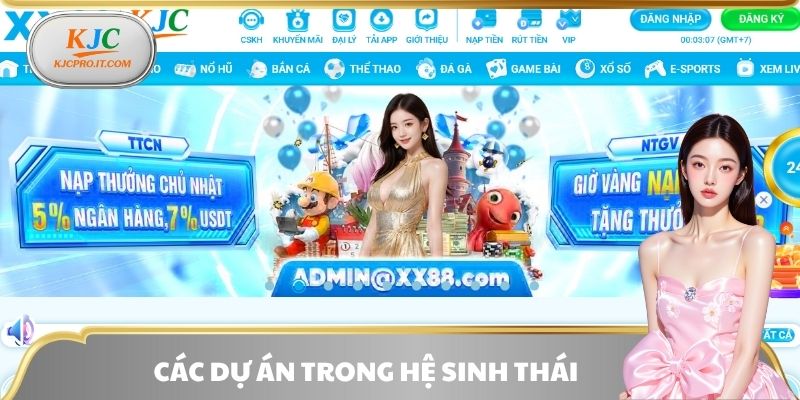 Giới thiệu các dự án trong hệ sinh thái KJC