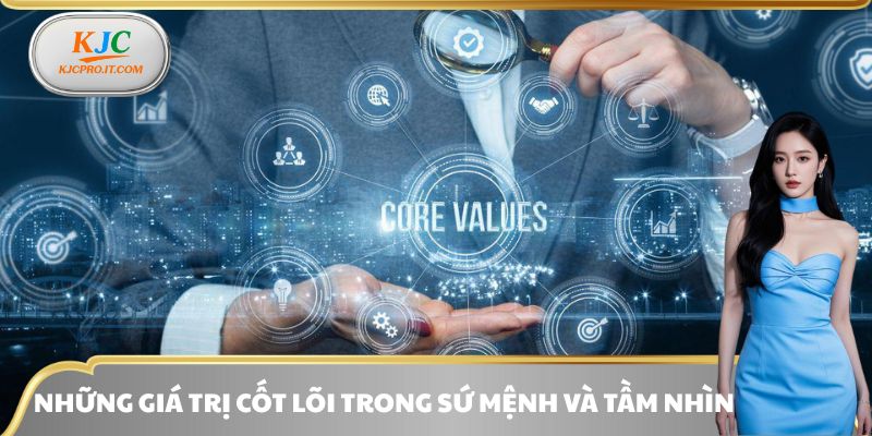 Những giá trị cốt lõi mà sứ mệnh và tầm nhìn KJC mang lại
